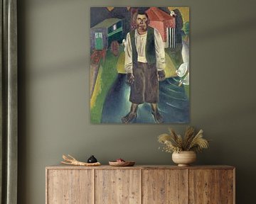 De idioot bij de vijver, Frits Van den Berghe, 1926 van Atelier Liesjes
