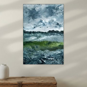 Landschaftsstudie Die Heide, August Strindberg