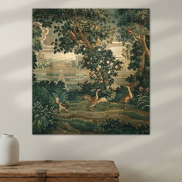 Verdure mit Schloss und Garten, Katharine Ghuys