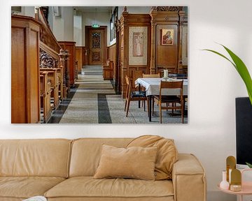 Groenmarkt church Haarlem by Frans Frowijn