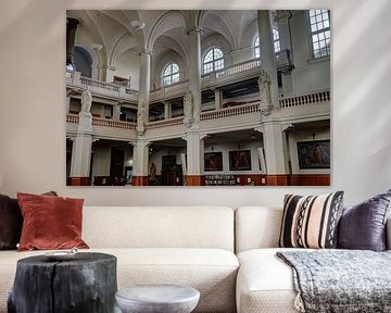 Groenmarkt church Haarlem by Frans Frowijn