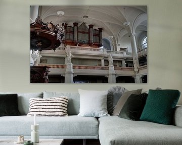 Groenmarkt church Haarlem by Frans Frowijn