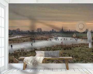 Nostalgia: skating in a fairytale winter wonderland by Moetwil en van Dijk - Fotografie
