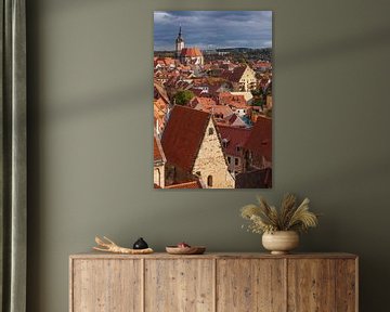 Old Town with Wenceslas Church, Naumburg