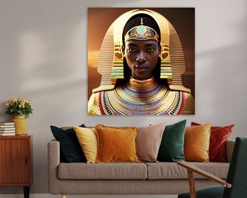 Egyptische vrouw van Gelissen Artworks