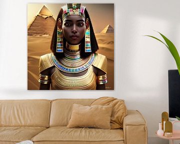 Egyptian woman by Gelissen Artworks