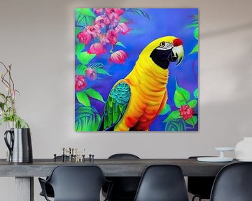 ara papegaai van Gelissen Artworks