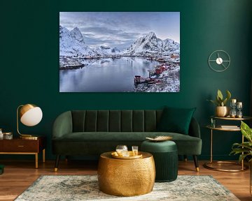 Arctic Winter in Reine - Beautiful Lofoten by Rolf Schnepp