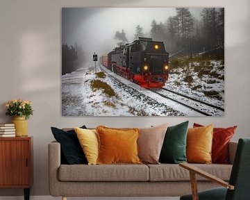 The Brocken Railway on the Goethe Trail by t.ART