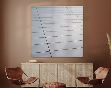 Gevel van aluminium panelen van Heiko Kueverling