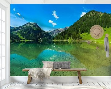 Panoramablick auf den Vilsalpsee