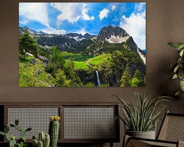 Beneden Geisalpsee van de Allgäuer Hoge Alpen van Raphotography