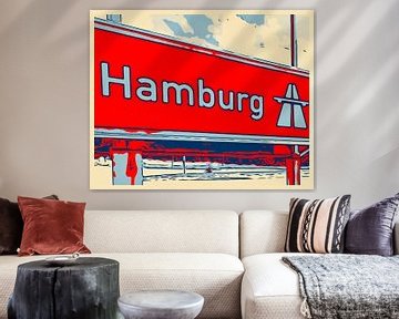 Oprit Hamburg van zam art