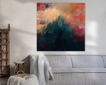Abstract minimalist in vibrant colours by Studio Allee