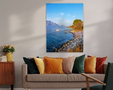 Gardasee Blick auf dem See von Mustafa Kurnaz