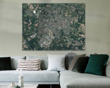 Vue aérienne de Winterswijk sur Maps Are Art