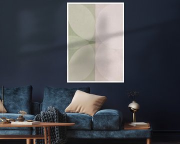 TW Living - Abstract FLOWER beige von TW living