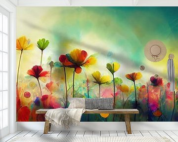Flower meadow by Bert Nijholt