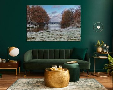 Herfstkleuren in een ijzig landschap van GeFo @photo