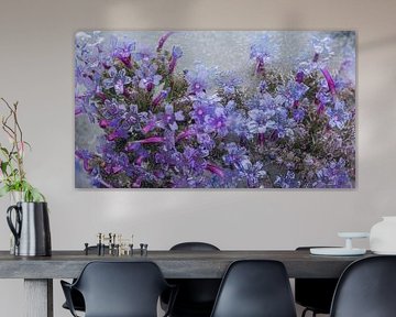 frozen flowers 2 by Peter Smeekens