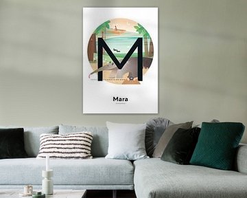 Name poster Mara by Hannah Barrow