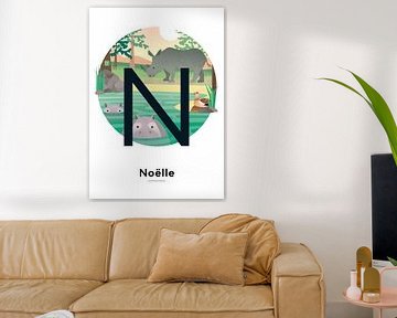 Name poster Noëlle by Hannahland .