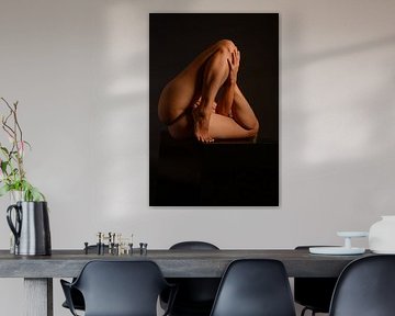 nude yogagirl van Fotoatelier Tilburg