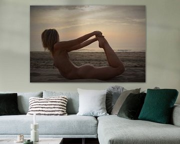 nude yogagirl van Fotoatelier Tilburg