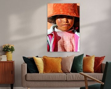 Girl in Peru by Gert-Jan Siesling