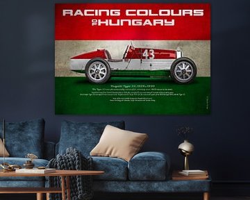 Racing colour Hungary by Theodor Decker