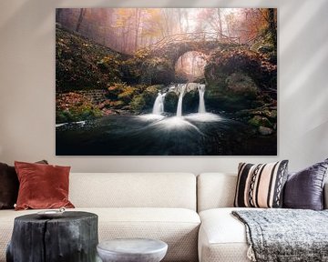 Triple Waterfall van Michel Nicolaes