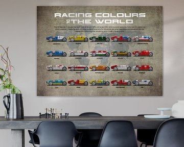 Racing Colours of the World by Theodor Decker