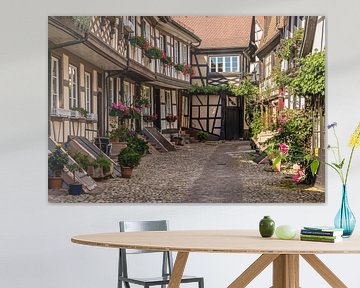 Maisons à colombages à Gengenbach en Forêt-Noire sur Werner Dieterich