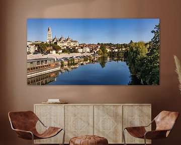 Périgueux with the Saint-Front Cathedral in France by Werner Dieterich