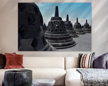 Borobudur by Pim van Galen