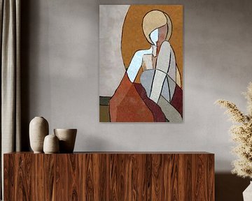 abstract woman of light morality by De nieuwe meester