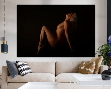nude yogagirl van Fotoatelier Tilburg