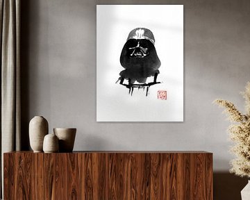 darth vader looks up