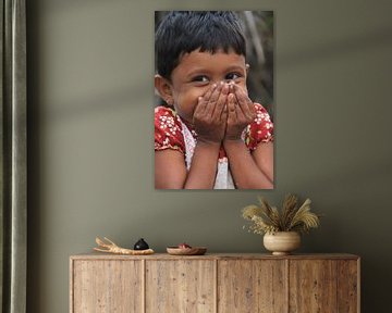 Little girl in Sri Lanka