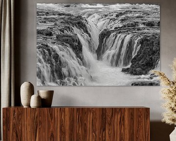 Waterval IJsland van Jerry Bouwmeester