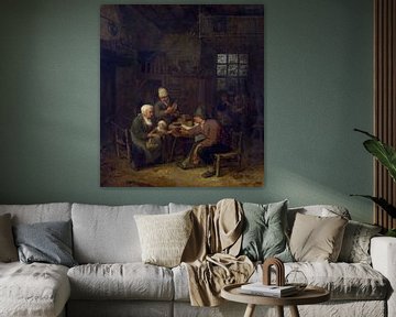 Interieur, Cornelis Dusart