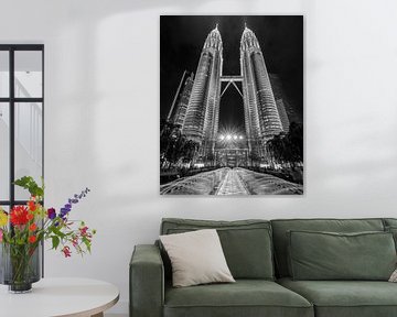 Petronas Towers van Bart Hendrix