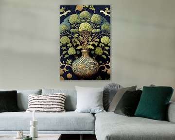 Levensboom Yggdrasil van Vlindertuin Art