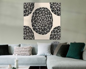 Organic and geometric shapes, retro style by Studio Allee