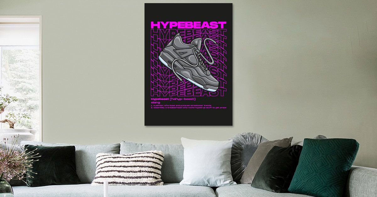 Hypebeast Handmade Decorative Pillow Sneaker Addict Sneaker Head Pillow