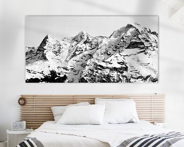 Eiger Monch Jungfrau van Bettina Schnittert