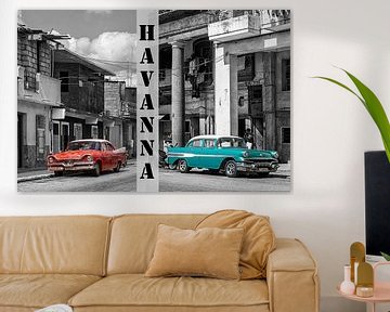 Havana Cuba Classic Cars by Carina Buchspies