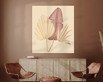 Japandi Leaf van Gisela - Art for you