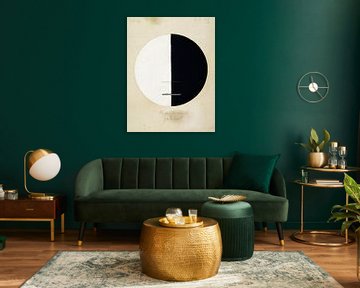 Boeddha's standpunt in het aardse leven nr. 3, Hilma af Klint