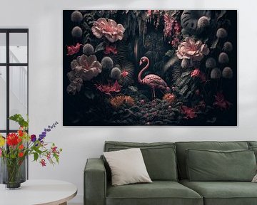 Flamingo exotisch van Bert Nijholt